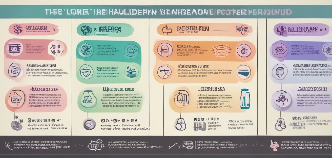 Allergy medication infographic