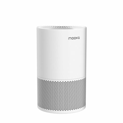 Mooka air purifier in white