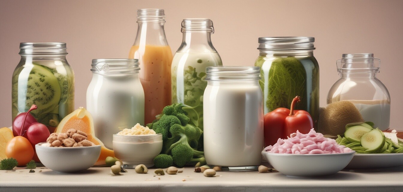 Probiotic-rich foods